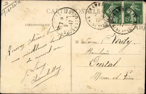 Ak Chambellay Maine-et-Loire, Le Haut du Bourg