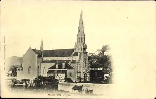 Ak Mauléon Pyrénées Atlantiques, L'Eglise