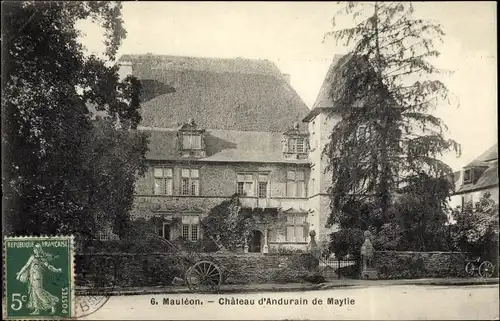 Ak Mauléon Pyrénées Atlantiques, Le Chateau d'Andurain de Maytie