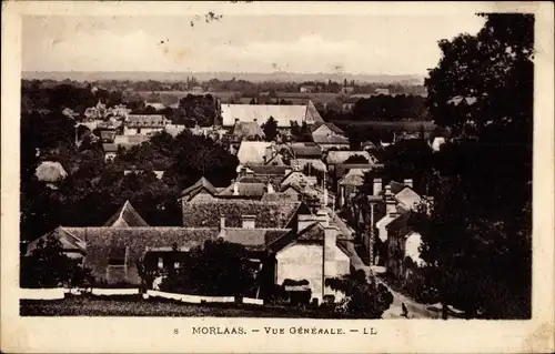 Ak Morlaàs Pyrénées Atlantiques, Vue Generale