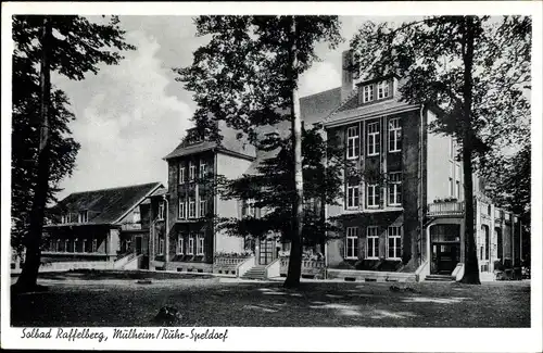 Ak Speldorf Mülheim a. d. Ruhr, Solbad Raffelberg, Kurhaus