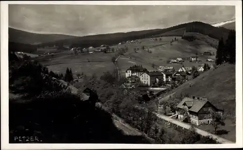 Ak Pec pod Sněžkou Petzer Riesengebirge Region Königgrätz, Panorama