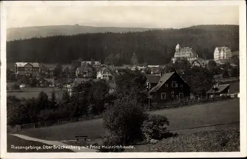 Ak Brückenberg bei Krummhübel Riesengebirge Schlesien, Prinz Heinrich Baude