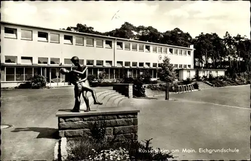 Ak Rüsselsheim am Main Hessen, Eichgrundschule