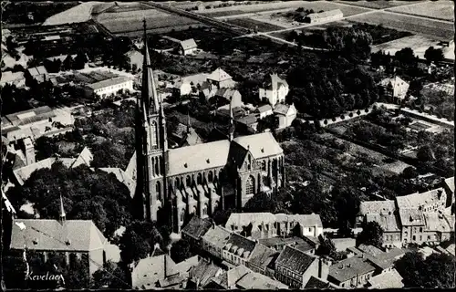 Ak Kevelaer am Niederrhein, Fliegeraufnahme, Marien Basilika