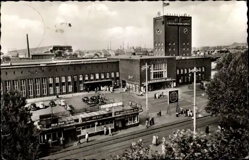 Ak Oberhausen im Ruhrgebiet, Hauptbahnhof