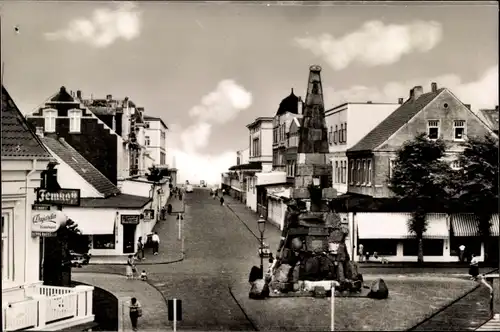 Ak Norderney in Ostfriesland, Am Denkmal