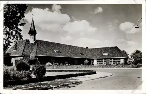 Ak Hengelo Overijssel Niederlande, Wilderinksschool, Nijverheid