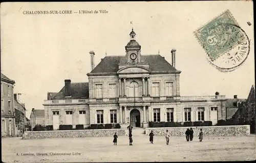 Ak Chalonnes sur Loire Maine et Loire, L'Hotel de Ville