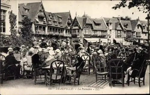 Ak Deauville Calvados, La Potiniere