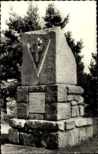 Ak Céret Pyrénées Orientales, Fondrède, Le Monument