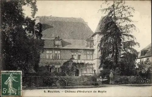 Ak Mauléon Pyrénées Atlantiques, Le Chateau d'Andurain de Maytie