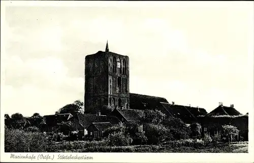 Ak Marienhafe Ostfriesland, Störtebeckerturm