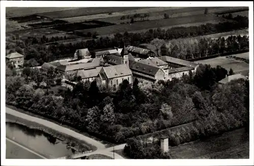 Ak Börgermoor Hümmling, Jugendheim Kloster Johannesburg, Fliegeraufnahme