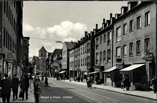 Ak Wesel am Niederrhein, Viehtor