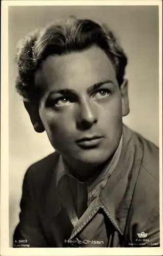 Ak Schauspieler Heinz Ohlsen, Portrait, Ross Verlag 3342/2