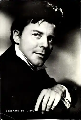 Ak Schauspieler Gerard Philipe, Portrait