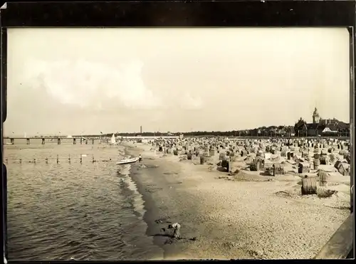 Foto Świnoujście Swinemünde Pommern, Strandpartie