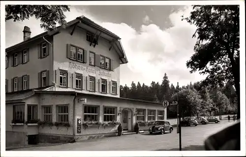 Ak Zuflucht Bad Peterstal Griesbach im Schwarzwald, Schmelzles Höhenhotel