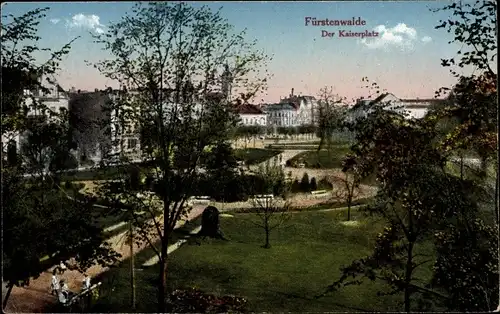 Ak Fürstenwalde an der Spree, Kaiserplatz