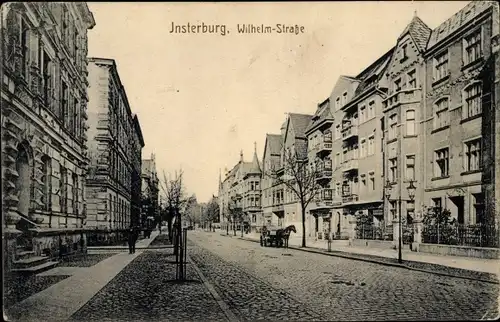 Ak Tschernjachowsk Insterburg Ostpreußen, Wilhelmstraße