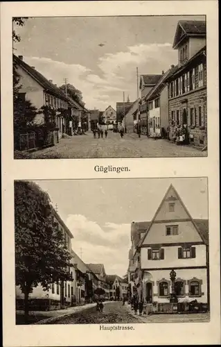 Ak Güglingen in Baden Württemberg, Hauptstraße