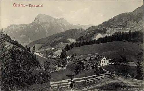 Ak Eisenerz Steiermark, Krumpental