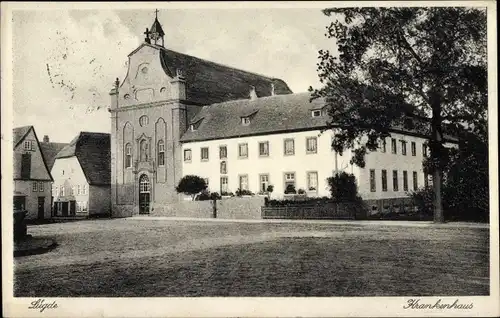 Ak Lügde im Weserbergland, Krankenhaus