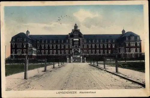 Ak Langendreer Bochum im Ruhrgebiet, Krankenhaus