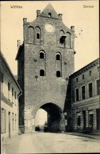 Ak Snamensk Wehlau Ostpreußen, Steintor