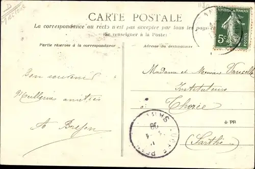 Ak Morannes Maine et Loire, Le Pont, Segelboote