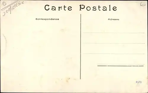 Ak Challain la Potherie Maine et Loire, Stadtansichten, Blumen, Souvenir