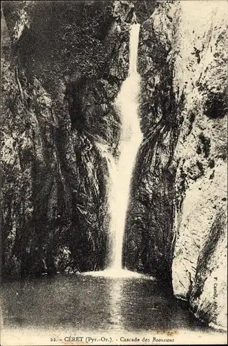 Ak Céret Pyrénées Orientales, Cascade des Baoussous