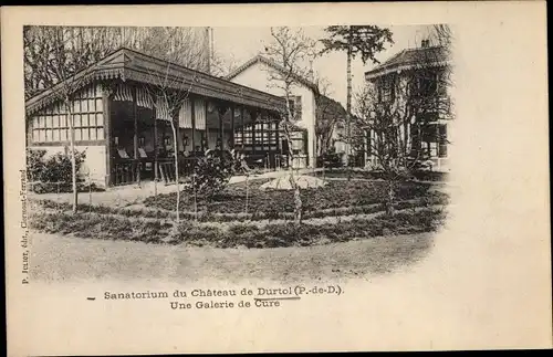 Ak Durtol Puy de Dôme, Sanatorium du Chateau, Une Galerie de Cure
