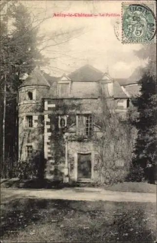 Ak Anizy le Château Aisne, Le Pavillon