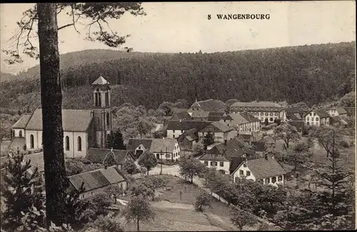 Ak Wangenbourg Wangenburg Elsass Bas Rhin, Gesamtansicht