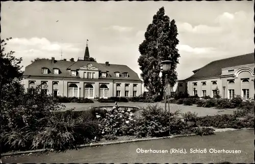 Ak Oberhausen im Ruhrgebiet, Schloss Oberhausen