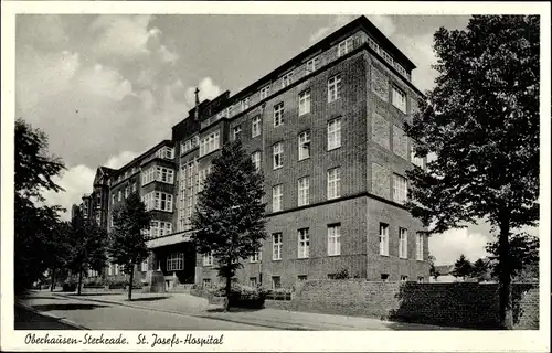 Ak Sterkrade Oberhausen im Ruhrgebiet, St. Josef Hospital