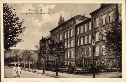 Ak Dortmund im Ruhrgebiet, Königl. Maschinenbauschule