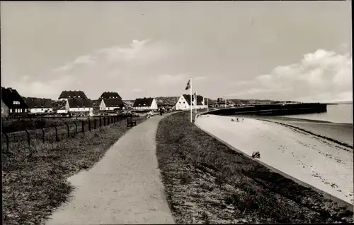 Ak Hörnum auf Sylt Nordfriesland, Promenadenpartie