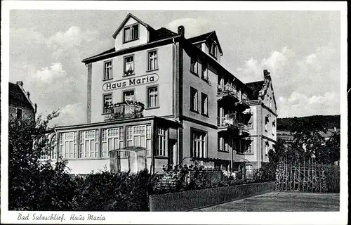 Ak Bad Salzig Boppard Mittelrhein, Haus Maria