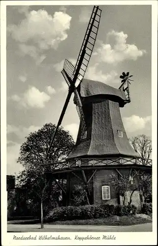 Ak Wilhelmshaven in Niedersachsen, Koppehörner Mühle