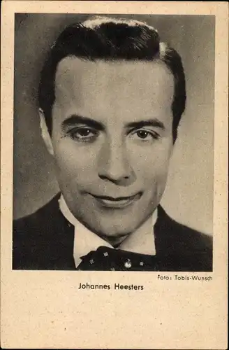 Ak Schauspieler Johannes Heesters, Portrait