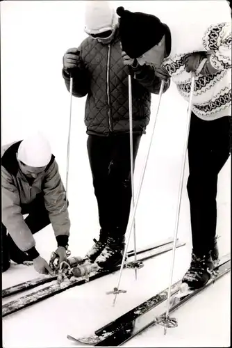 Foto Wintersport, Skilangläufer Werner