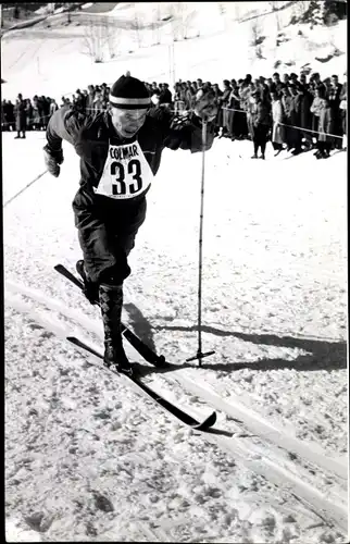 Foto Wintersport, Finnischer Skilangläufer, Startnr. 33, 18 km