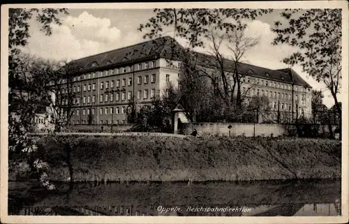 Ak Opole Oppeln Schlesien, Reichsbahndirektion