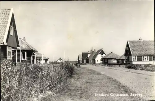 Ak Callantsoog Schagen Nordholland Niederlande, Zeeweg