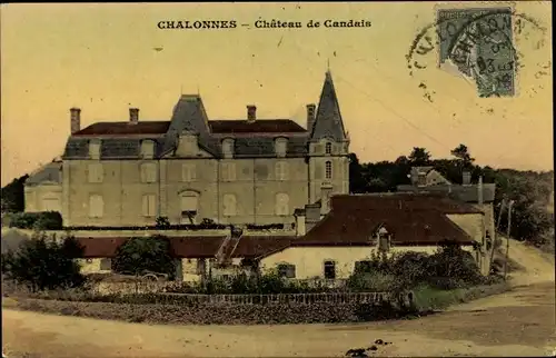 Ak Chalonnes Maine et Loire, Chateau de Candais