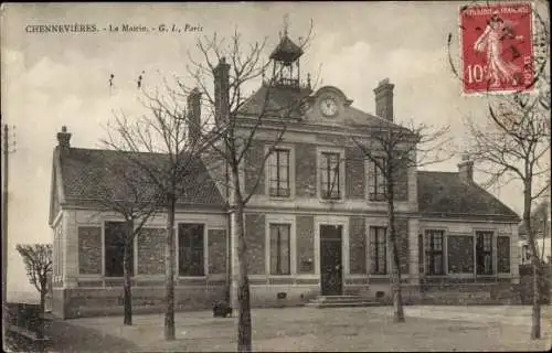 Ak Chennevières Val de Marne, La Mairie