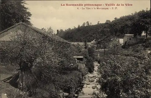 Ak La Vere Orne, Martinique, Vallée, Rivette, Bâtiments